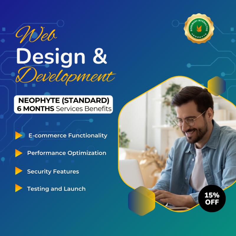 Web Design & Development Package (Neophyte)